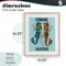 Stupell Industries Cowgirl Seasters Mermaid Friendship Framed Print Under Glass, design by Amelia Noyes